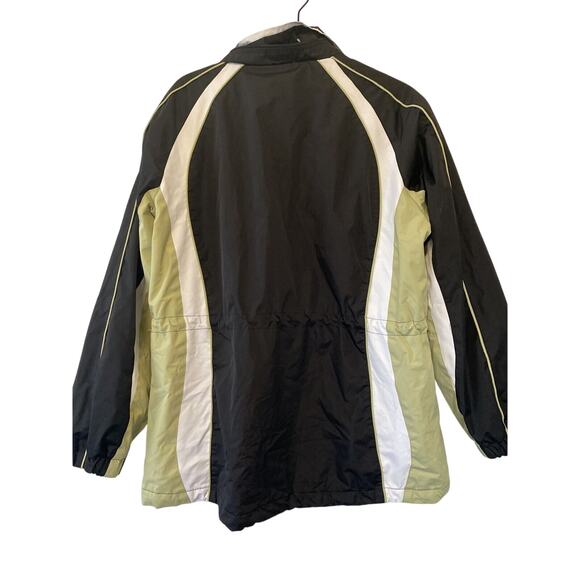 Mens Classicsports Techwear Lined Jacket Size Green Black White XL - Picture 2 of 5